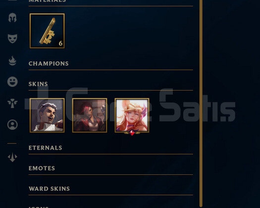 EUW Unranked | 1 Kostüm - 30 Hero | LoL Hesap