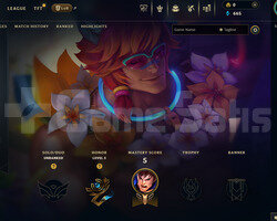 EUW Unranked | 1 Kostüm - 30 Hero | LoL Hesap