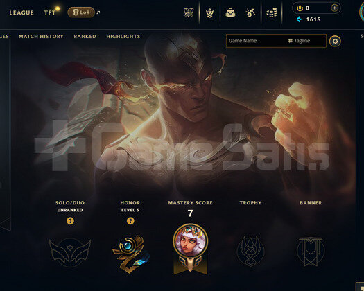EUW Unranked | 1 Kostüm - 30 Hero | LoL Hesap