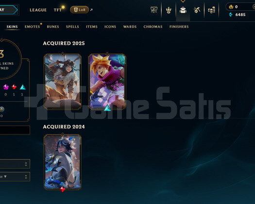 TR Silver 3 | 3 Kostüm - 29 Hero | LoL Hesap