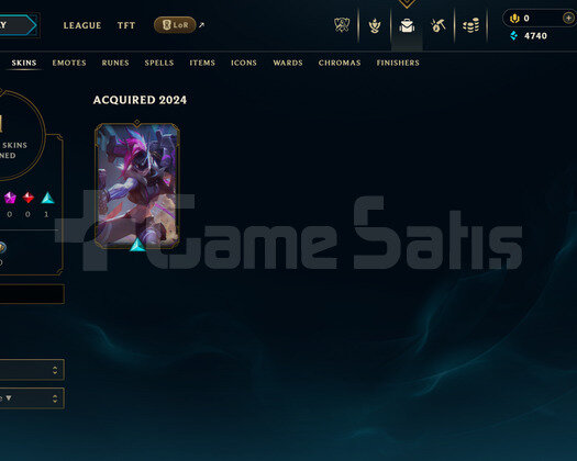 TR Silver 3 | 1 Kostüm - 23 Hero | LoL Hesap
