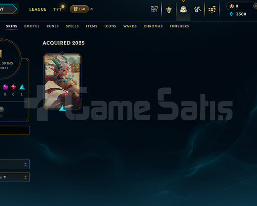 TR Silver 3 | 1 Kostüm - 26 Hero | LoL Hesap
