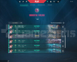72.3 wr 1.30 kda 73 win 26 lose immo 1 13 lp hesap