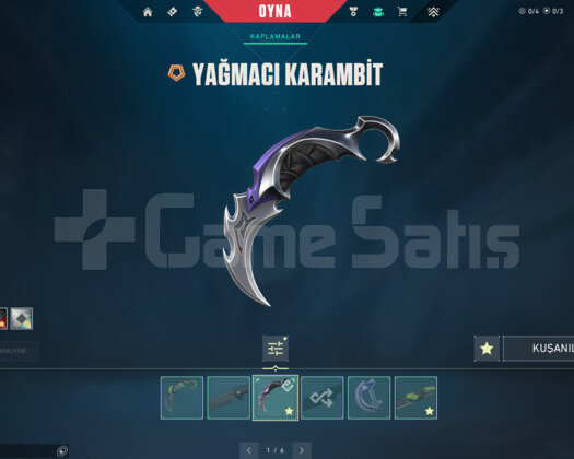 TR | YAĞMACI VE RGX KARAMBİT/RGX BIÇAK MAİL HESAP