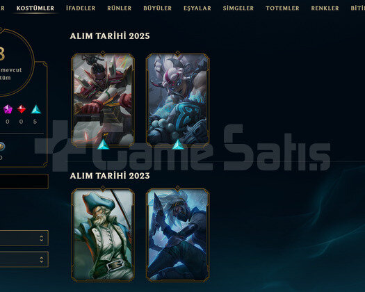 EUW Unranked | 8 Kostüm - 50 Hero | Ranked Ready