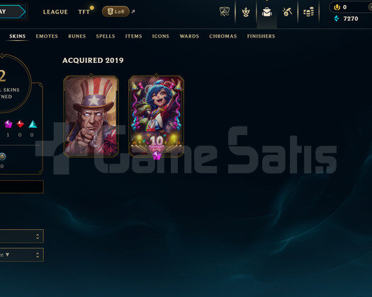EUW Unranked | 2 Kostüm - 28 Hero | Handmade Hesap