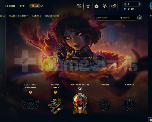 EUW Unranked | 4 Kostüm - 32 Hero | Handmade Hesap