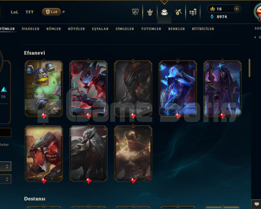 EUW | 91 SKİN | BRONZ 2