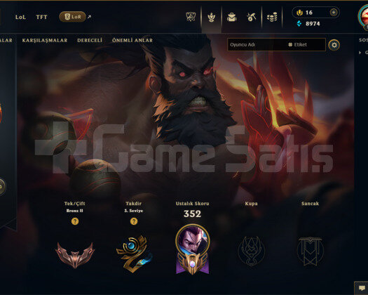 EUW | 91 SKİN | BRONZ 2