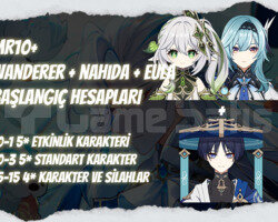 EU | MR10+ Eula + Nahida + Wanderer