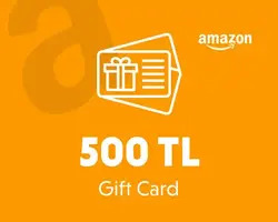 Amazon Hediye Çeki 500 TL