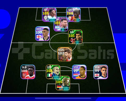 105 MBAPPE 105 CANNAVAROLU HARİKA HESAP