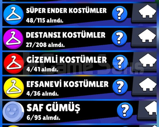 !! 47 BİN KUPA 90 KARAKTER 164 KOSTÜM !!