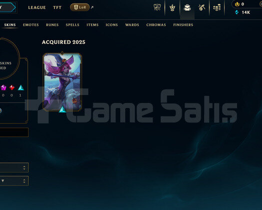 EUW Unranked | 1 Kostüm - 14K Mö | Dereceli Hazır