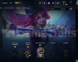 EUW Unranked | 1 Kostüm - 14K Mö | Dereceli Hazır