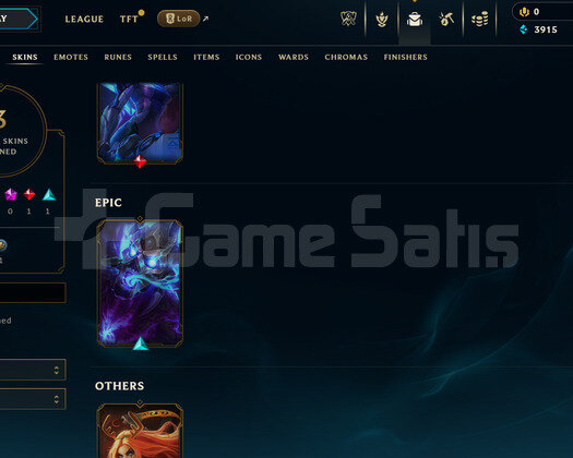 EUW Unranked | 3 Kostüm - 31 Hero | Handmade Hesap