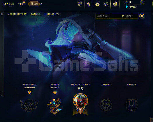 EUW Unranked | 3 Kostüm - 31 Hero | Handmade Hesap