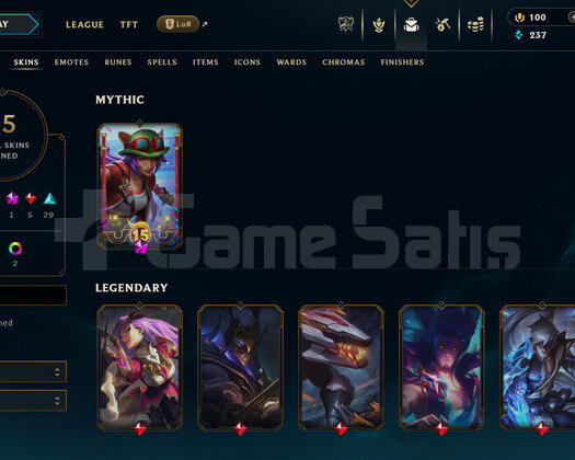 EUW 224 Level | 65 Kostüm - 171 Hero | Handmade He