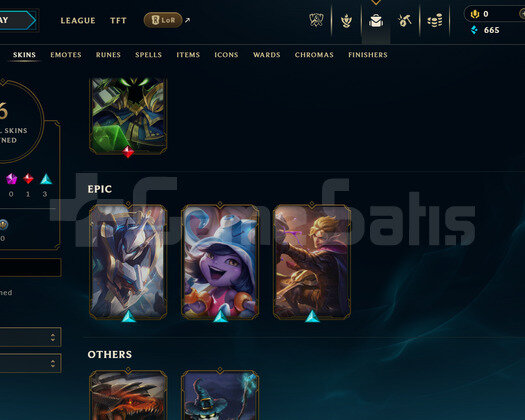EUW Unranked | 6 Kostüm - 30 Hero | Handmade Hesap