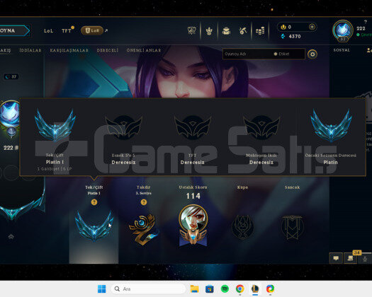 PLAT 1 +38 -12 10 maç atılmıs TR