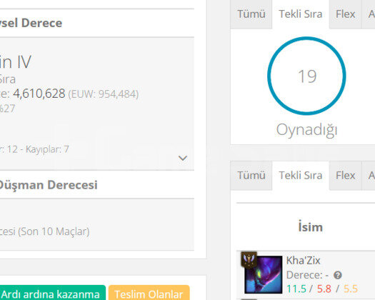 LEAGUE OF LEGENS EUW SMURF FRESH SATILIK HESAP