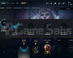 LEAGUE OF LEGENS EUW SMURF FRESH SATILIK HESAP