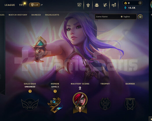 EUW Unranked | 2 Kostüm - 16K Mö | LoL Hesap