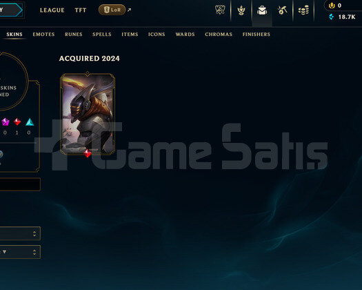 EUW Unranked | 1 Kostüm - 18K Mö | Dereceli Hazır