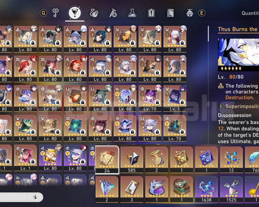 118x5 TL 70 Endgame E6 Ache E6 Fei Full + Full