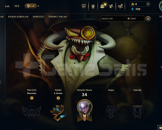 EUW Unranked | 8 Kostüm - 43 Hero | Ranked Ready