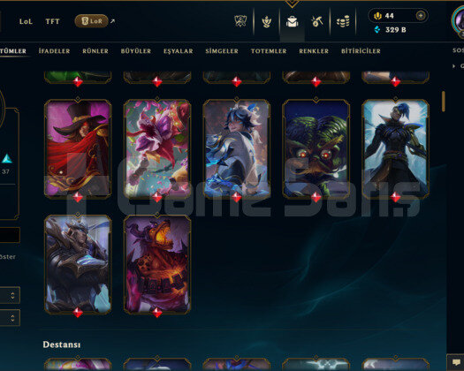 EUW | 153 SKİN | PLATİN 2