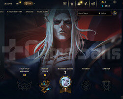 EUW Unranked | 1 Kostüm - 32 Hero | LoL Hesap