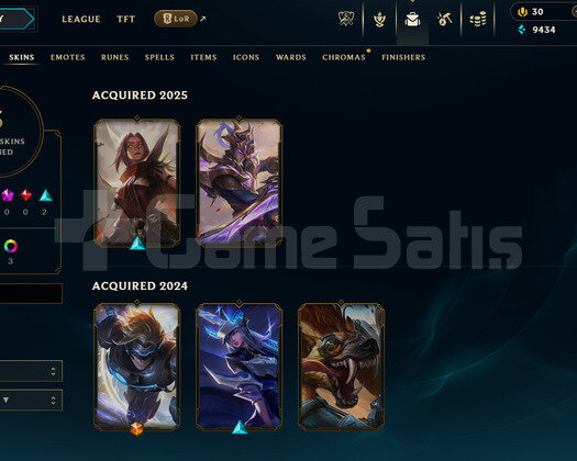 EUW Unranked | 5 Kostüm - 29 Hero | LoL Hesap
