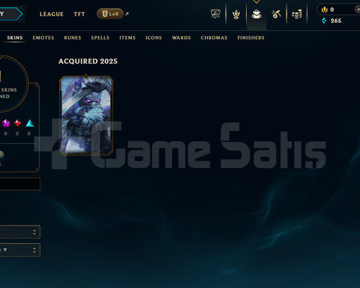 TR Silver 1 | 1 Kostüm - 40 Hero | LoL Hesap