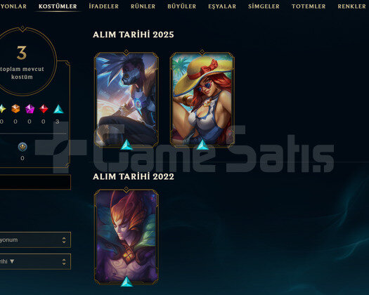 TR Unranked | 3 Kostüm - 21 Hero | LoL