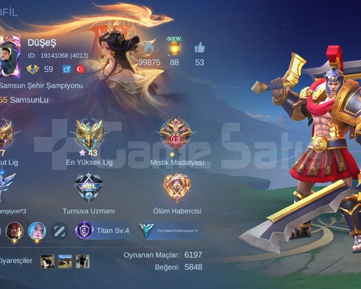 Mobile legends LAPU MAİNLİ HESAP