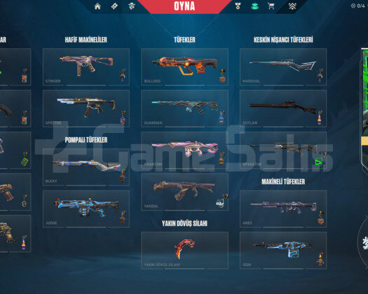 +54K VP ENV. / VCT25 KARAMBİT / ARCANE VANDAL