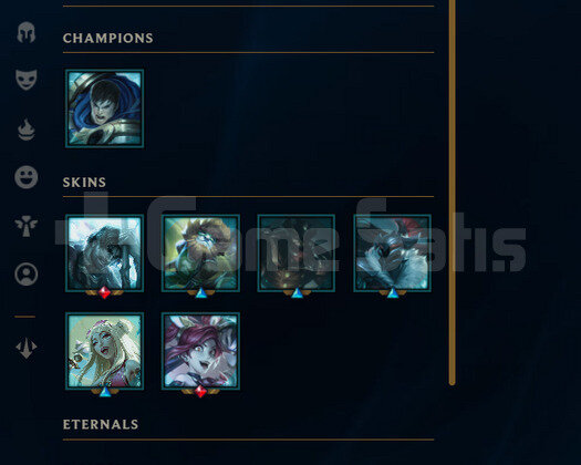 EUW Plat 3 | 8 Kostüm - 88 Hero | LoL Hesap