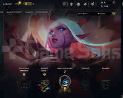 EUW Unranked | 3 Kostüm - 12K Mö | Dereceli Hazır