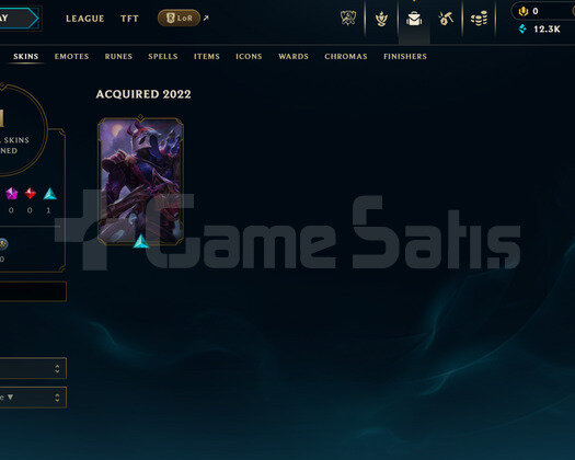 EUW Unranked | 1 Kostüm - 12K Mö | LoL Hesap