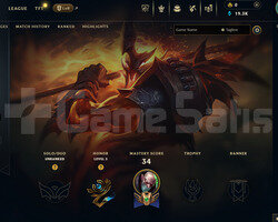EUW Unranked | 3 Kostüm - 19K Mö | Dereceli Hazır
