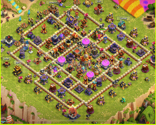 İSİM DEĞİŞMELİ!! ARKAPLANLI!! TH16 MAX HESAP