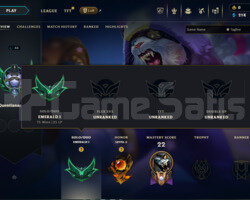 74.3 WR ZÜMRÜT 1 HIGH LP GAIN HIGH MMR EUW ACC