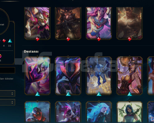 EUW 133 CHAMP KATA MAİN 38 KOSTÜM P3 ACC HANDMADE!