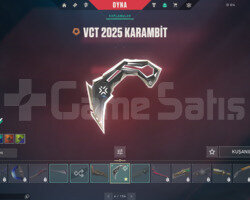TR | VCT 25 KARAMBİT/KAOS/SERİ TETİK MAİL HESAP