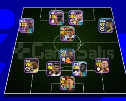 Kg 3215 sağlam süper lig kadro