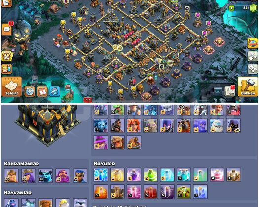 TH17COC |  MAX HERO + MAX EKİPMAN | TR