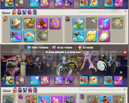 MAX + MAX TH 17 HESAP