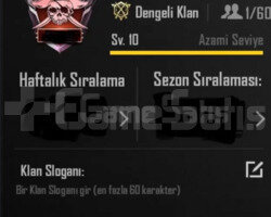 10 SV İSİM AKTİF KLAN SERİ TESLİMAT NOKTASI
