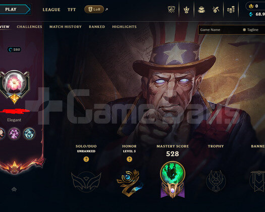280 LEVEL / 386 SKIN / FULL HERO / +MAIL / + TEL